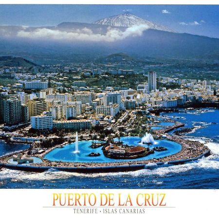Estudio Edificio Emblemático Primera Línea Playa Первая линия Puerto de la Cruz  Exterior foto