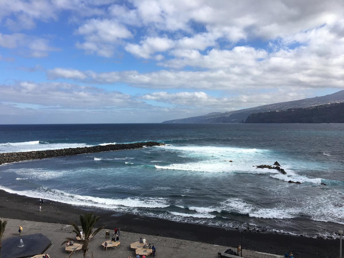 Estudio Edificio Emblemático Primera Línea Playa Первая линия Puerto de la Cruz  Exterior foto