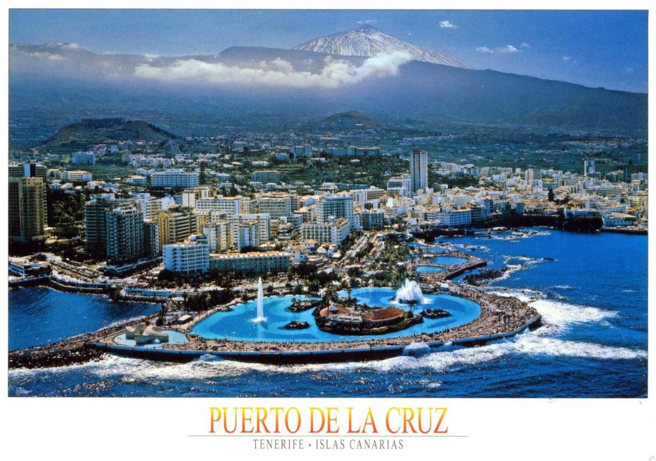 Estudio Edificio Emblemático Primera Línea Playa Первая линия Puerto de la Cruz  Exterior foto